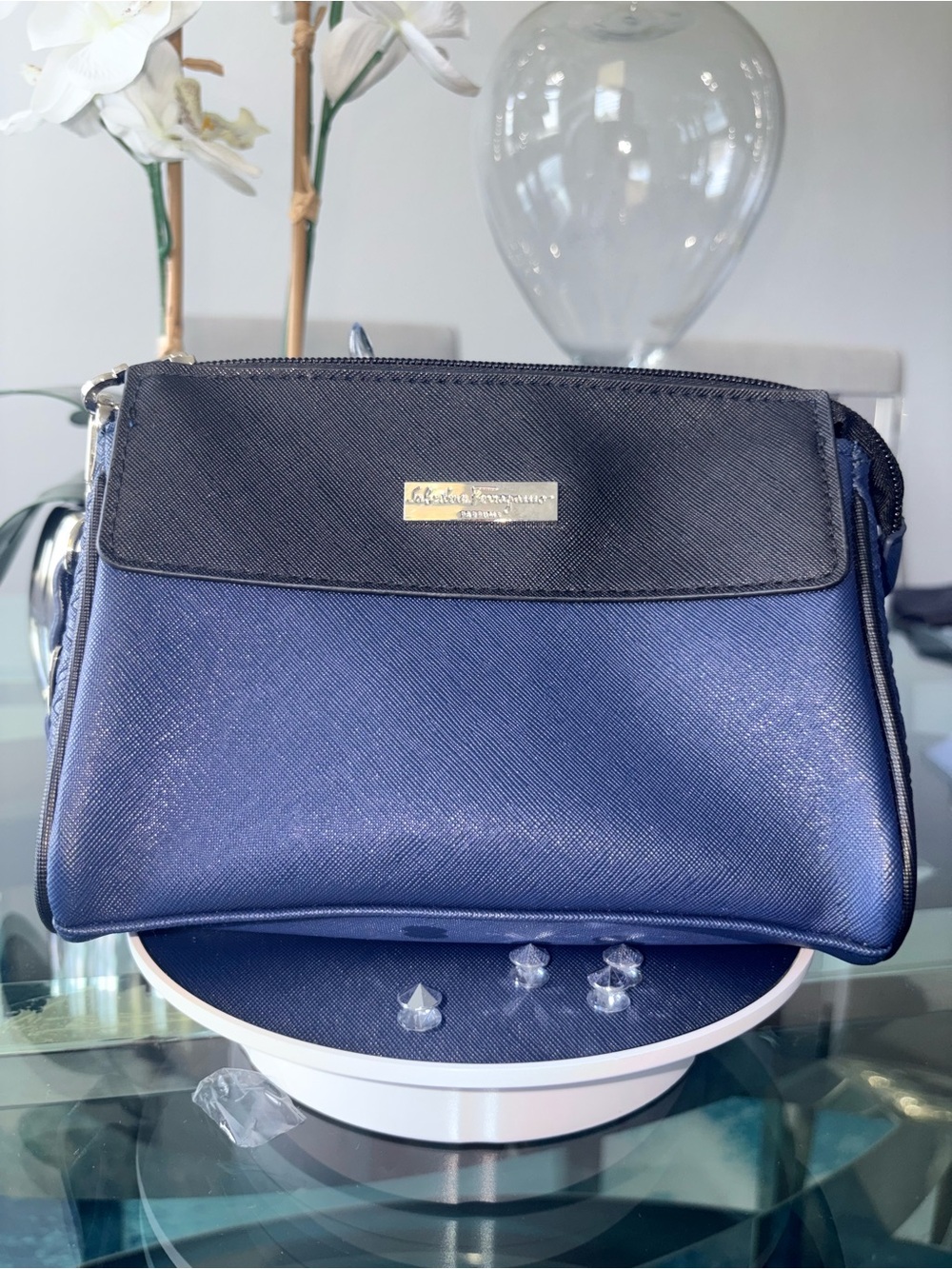 Salvatore Ferragamo x Eva Air Toiletry Bag